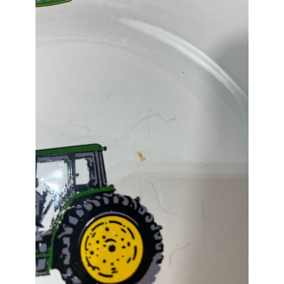 Set of 4 JOHN DEERE 11 1/4" DINNER PLATES good condition - Picture 4 of 7
